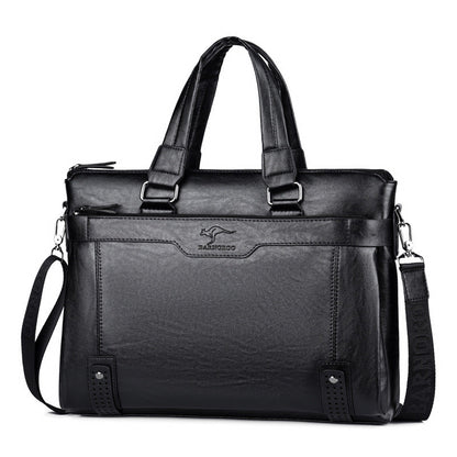 Trendy New Men's Fashion Soft Portable Men's Handbags