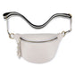 Women's Leather Fashion Niche Large Capacity First Layer Waist Packs