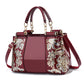 Women's Commuter Shaping Fashion Bright Leather Handbags