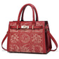 Women's Mother Fashionable Large Capacity Red Wedding Shoulder Bags