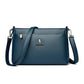 Women's Color Soft Leather Large Capacity More Than Crossbody Bags