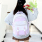 National Fashion Junior High Simple Trendy Large Middle School Students' Schoolbags