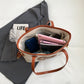 Retro Textured Design Commuter Large Capacity Bags