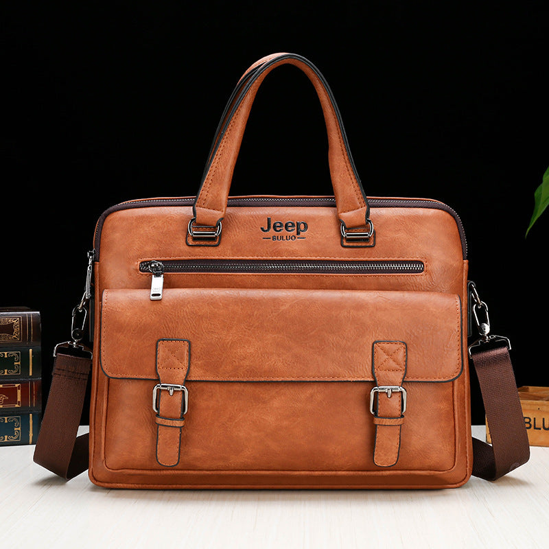Men's Large Capacity Business Popular Fashion Men's Handbags