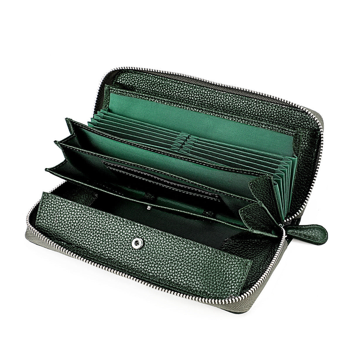 Women's & Men's & Genuine Leather Multiple Slots Organ Card Holder