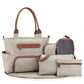 Mummy Large Capacity Mom Maternal Striped Bags