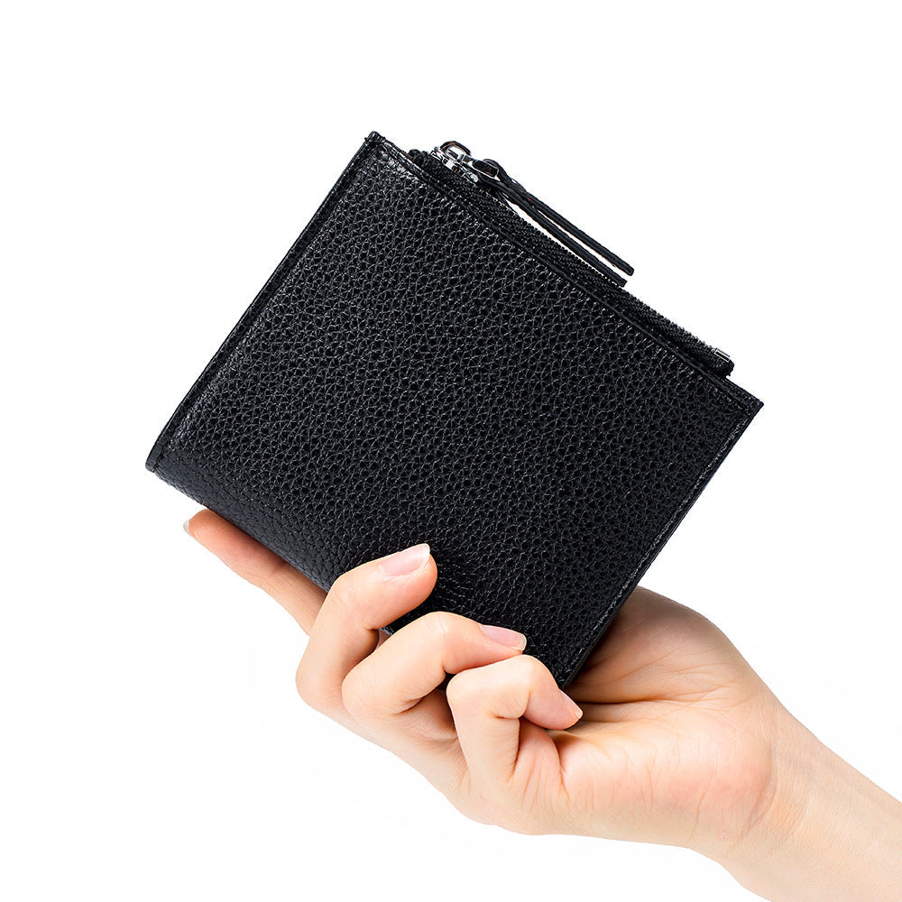 Women's & Men's & Leather Short Large Capacity Fashion Ladies Wallets