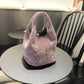 Women's Crystal Dinner Portable Diamond High-grade Niche Handbags