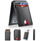 Men's Credit Magnetic Separation Flip Cassette Automatic Card Holder