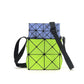Women's Box Color Matching Bird's Nest Geometric Small Square Bags