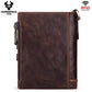 Men's Paul First Layer Cowhide Multiple Slots Genuine Leather Men's Wallets