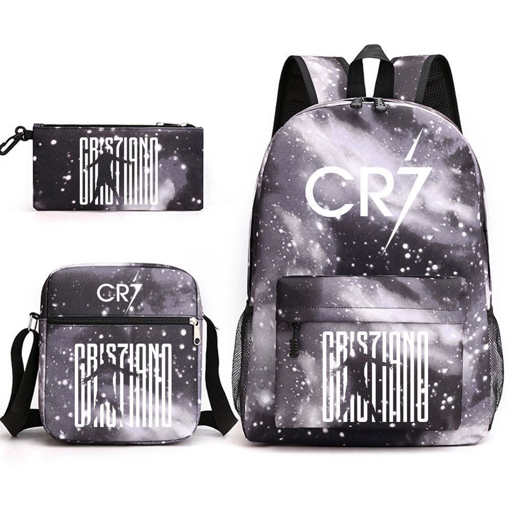 Pencil Three-piece Canvas Large Capacity Leisure Shoulder Bags