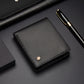 Men's Leather Simple Short Horizontal First Layer Cowhide Men's Wallets