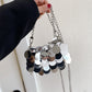 Women's Super Hot Sequin Versatile Personality Small Square Bags