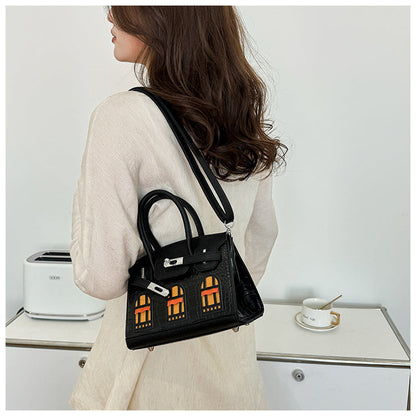 Women's Light Luxury Kelly Large Capacity High-grade Shoulder Bags