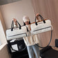 Short Business Trip Fashion Color Contrast Simple Portable Travel Bags