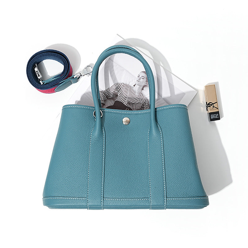 Women's Genuine Leather Portable Quality First Layer Handbags