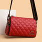 Women's Leather Fashionable Fashion Soft Wide Strap Shoulder Bags