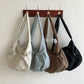 Women's College Niche Korean Style Nylon Large Shoulder Bags