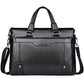 Men's Comfortable Soft Leather Horizontal Computer Handbags