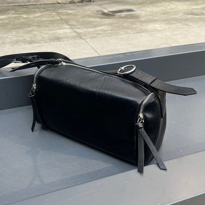 Women's Textured Western Pillow Simple Street Fashion Crossbody Bags