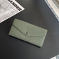 Women's Cowhide Long Large Capacity Genuine Leather Ladies Wallets