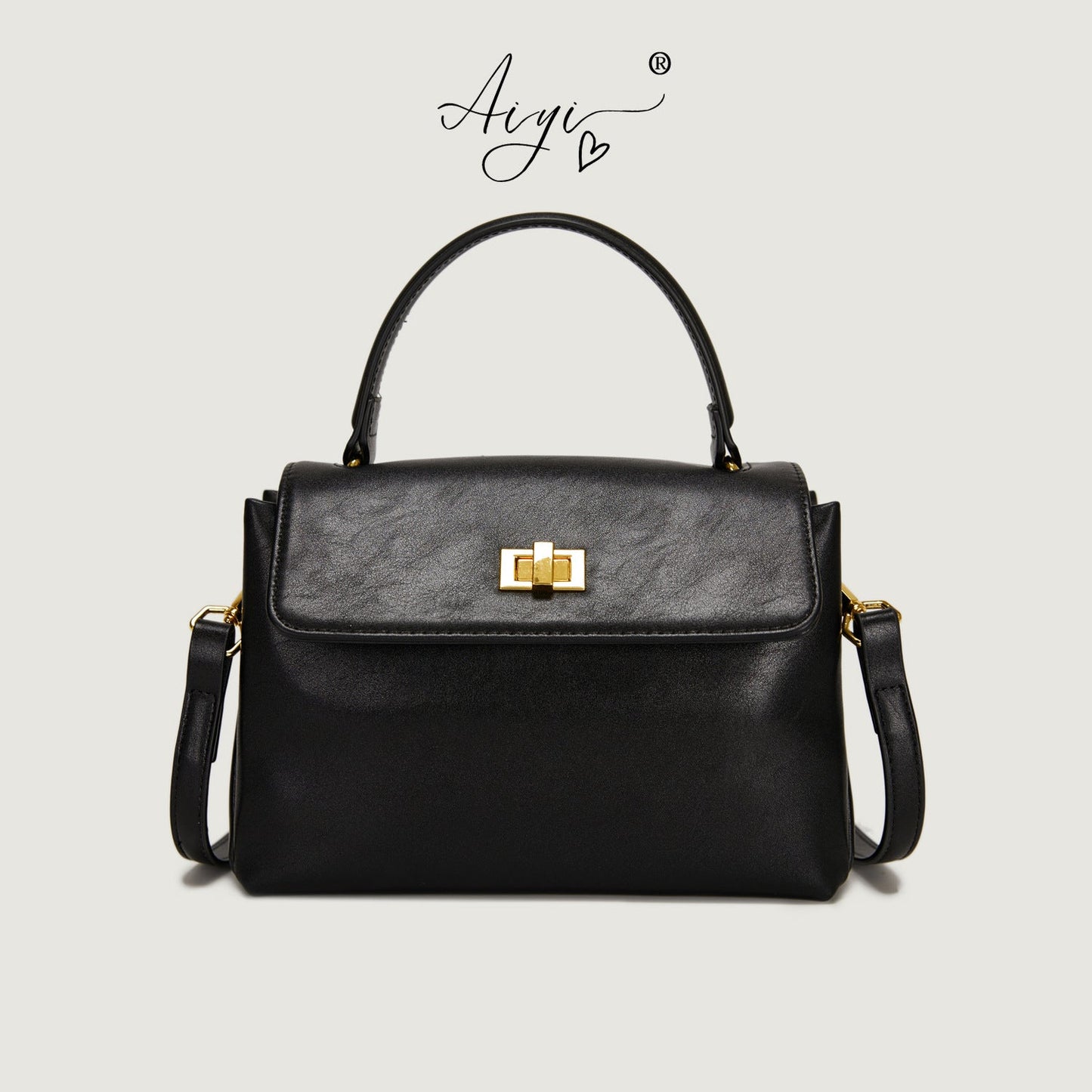 Women's Niche Texture Soft Cowhide Retro Versatile Handbags