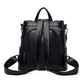 Women's Embossed Large Letter Korean Fashion Capacity Backpacks