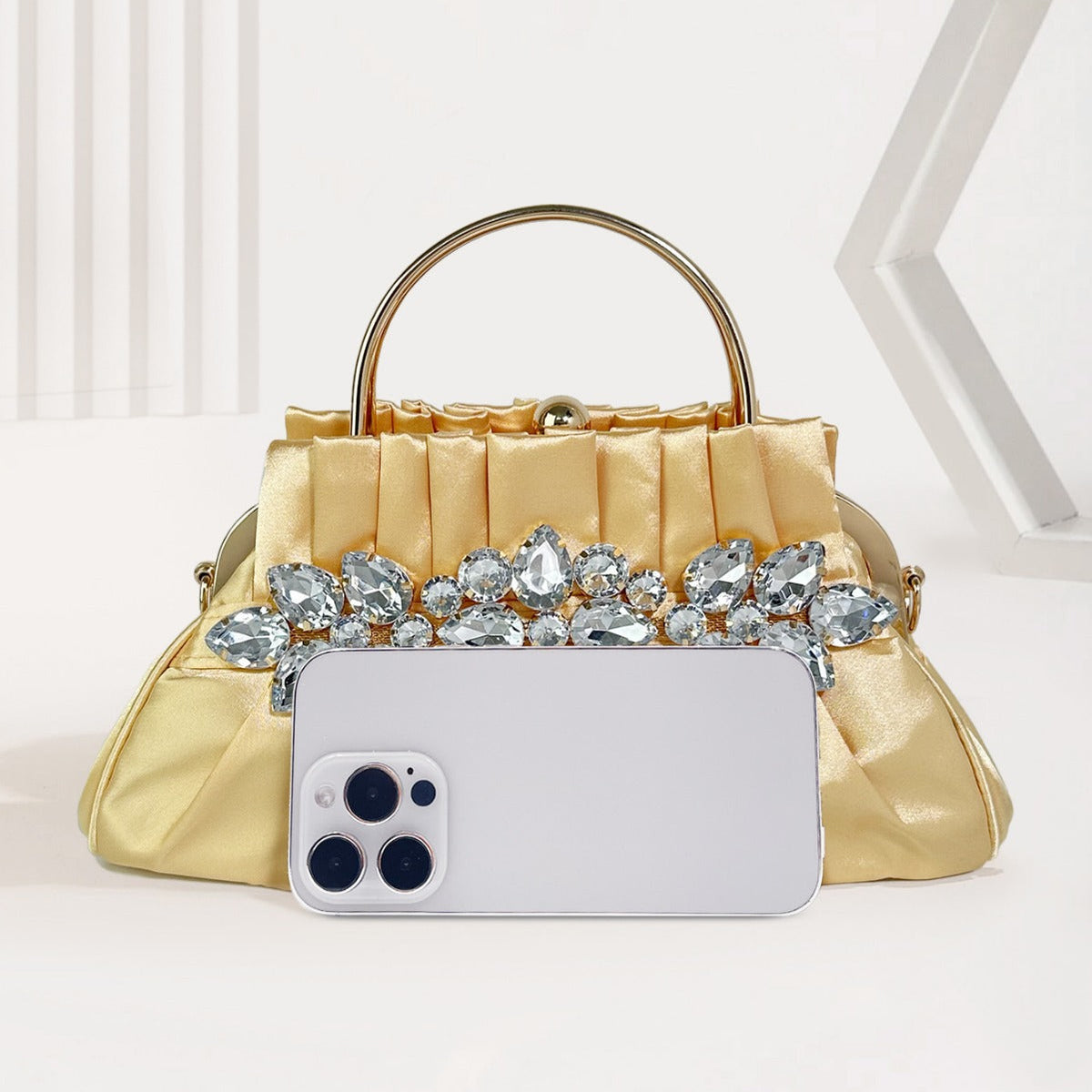Women's Dress Diamond Hand With Cheongsam Hand-held Bags