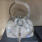 Women's Heron Live Streaming On Tassel Rhinestone Shoulder Bags