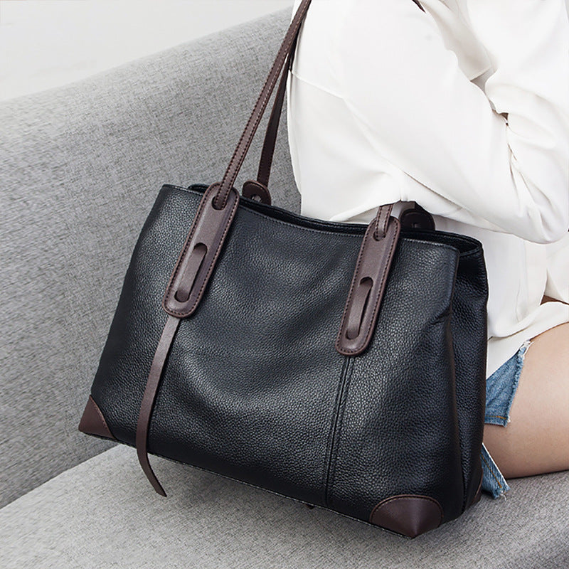 Women's Large Capacity High Sense Genuine Leather Bags