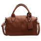 Retro Solid Color Texture Large Capacity Crossbody Bags