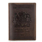 Angel Retro Crazy Horse Leather Swiping Men's Wallets