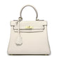 Women's High-grade Fashionable Genuine Leather Handmade Kelly First Layer Handbags
