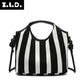 Women's Classic Comfortable Slouchy Fashionable Flower Shoulder Bags