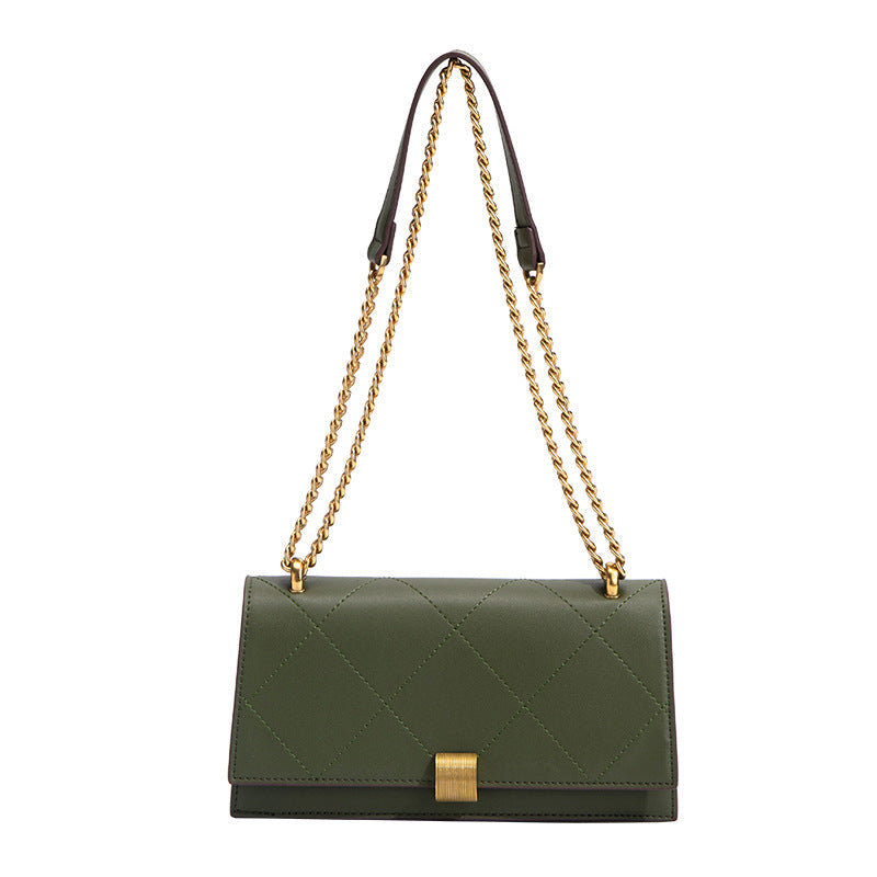 Women's Chain Summer Texture High Sense Design Shoulder Bags