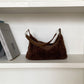 Women's Furry High Sense Underarm Fashion Plush Portable Shoulder Bags