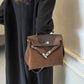 Women's Large Suede Kelly Fashion Underarm For Crossbody Bags