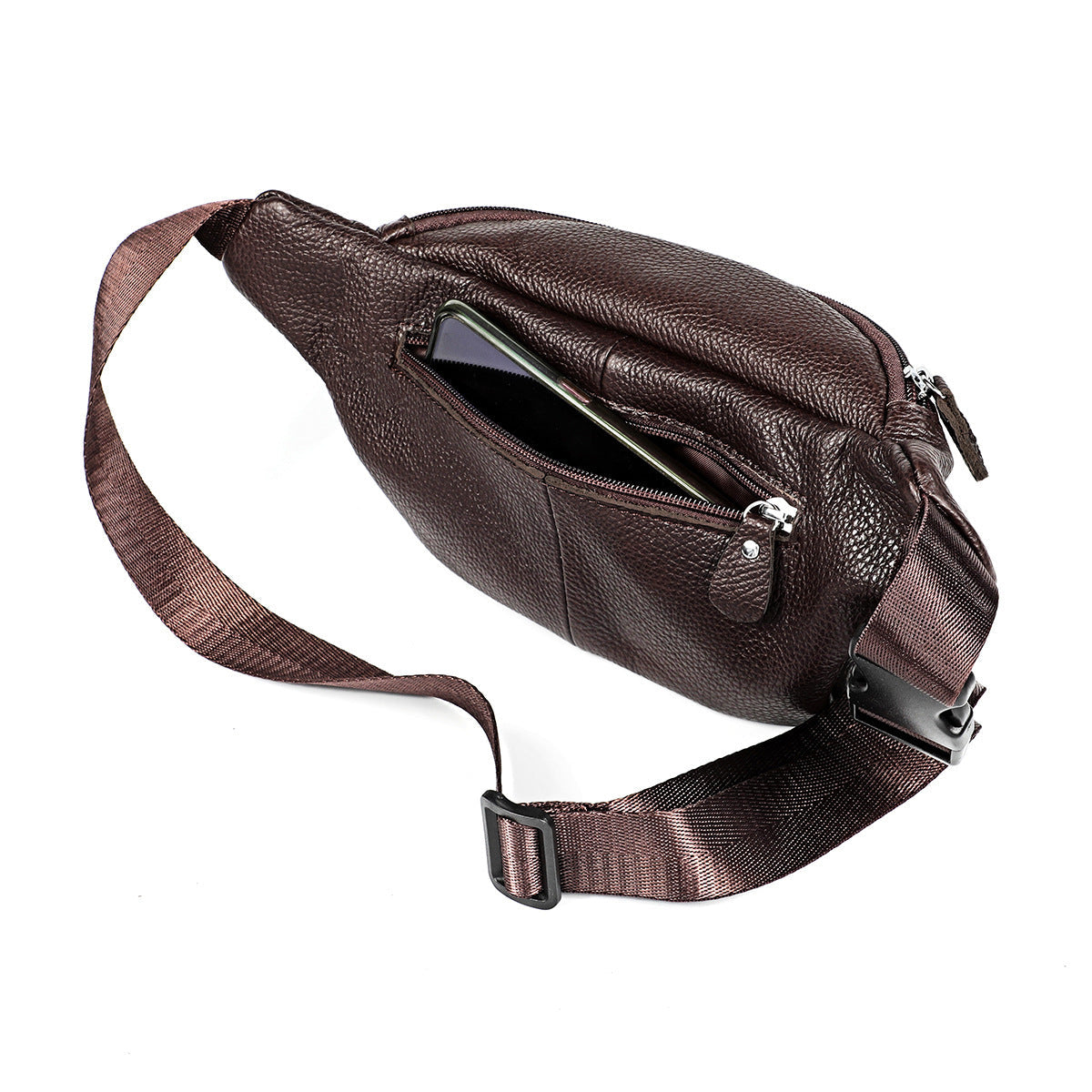Men's Genuine Leather Storage Cowhide Work Dedicated Bags