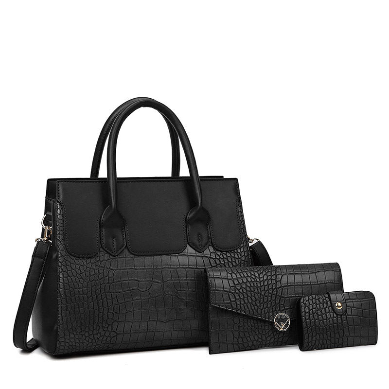 Women's Fashion Classic Stylish Retro Three-piece Shoulder Bags