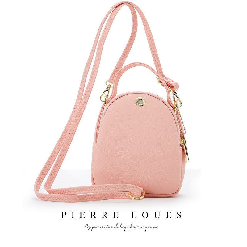Women's Korean Solid Color Large Capacity Fashion Backpacks