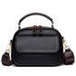 Women's Box Doctor Leather Pattern Versatile Contrast Color Bags