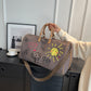 Women's Canvas Traveling Large Capacity Portable Lightweight Travel Bags