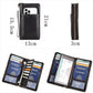 Men's Layer Cowhide Swiping Clutch Multifunctional Zipper Men's Handbags