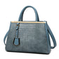 Women's Stone Pattern Patchwork Three-piece Set Mother Shoulder Bags