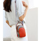 Women's Cow Leather Candy Color Korean Mini Shoulder Bags