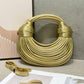 Colorful Noodle Fashion Simple Hand-woven Contrast Bags