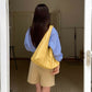 Texture Sense Large Capacity Totes Now Shoulder Bags