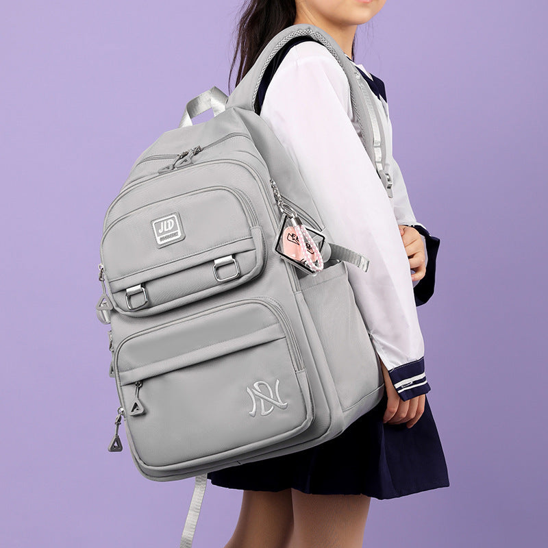 Leisure Large Capacity Korean Style Junior Middle School Students' Schoolbags