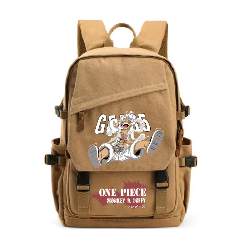 Men's Piece Cartoon Dragon Ball Totoro Joint Middle School Students' Schoolbags